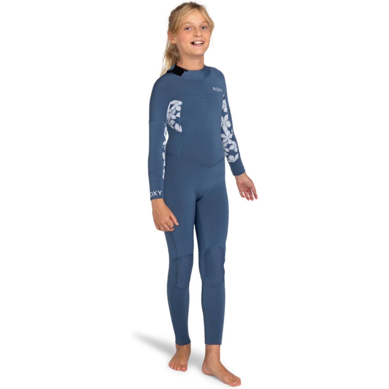 2026 Roxy Bambino Swell Series 4/3mm Back Zip Muta ERGW103057 - Wild Wind Drifter Floral